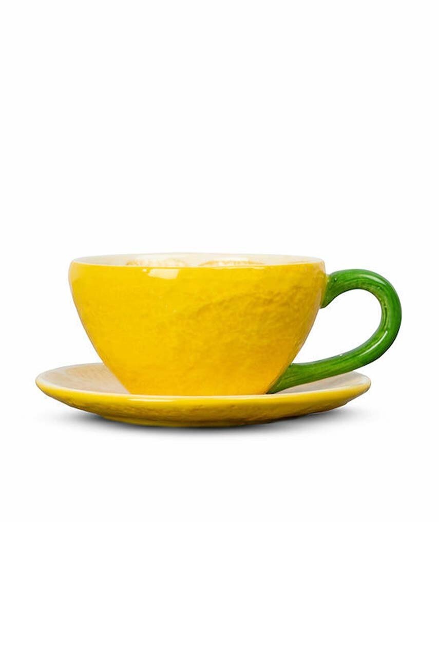 Φλιτζάνι και πιατάκι Byon Lemon