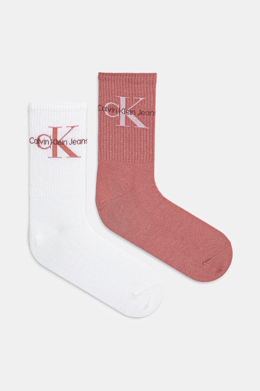 Κάλτσες Calvin Klein Jeans 4-pack χρώμα: πολύχρωμο, 701229462