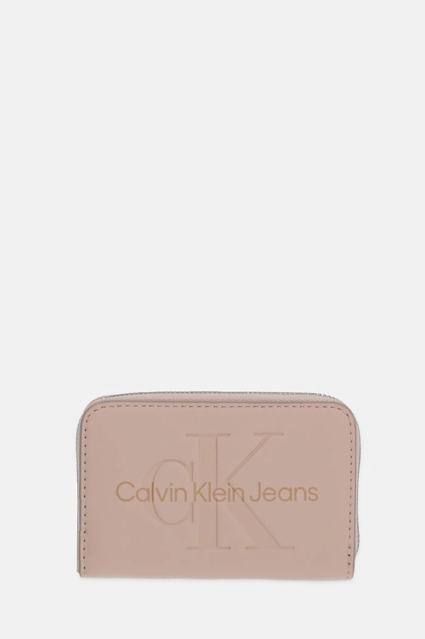 Πορτοφόλι Calvin Klein Jeans χρώμα: μαύρο, K60K612255
