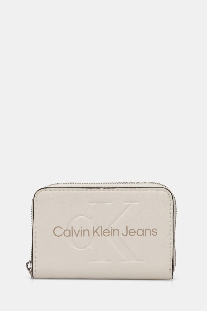 Πορτοφόλι Calvin Klein Jeans χρώμα: μαύρο, K60K612255