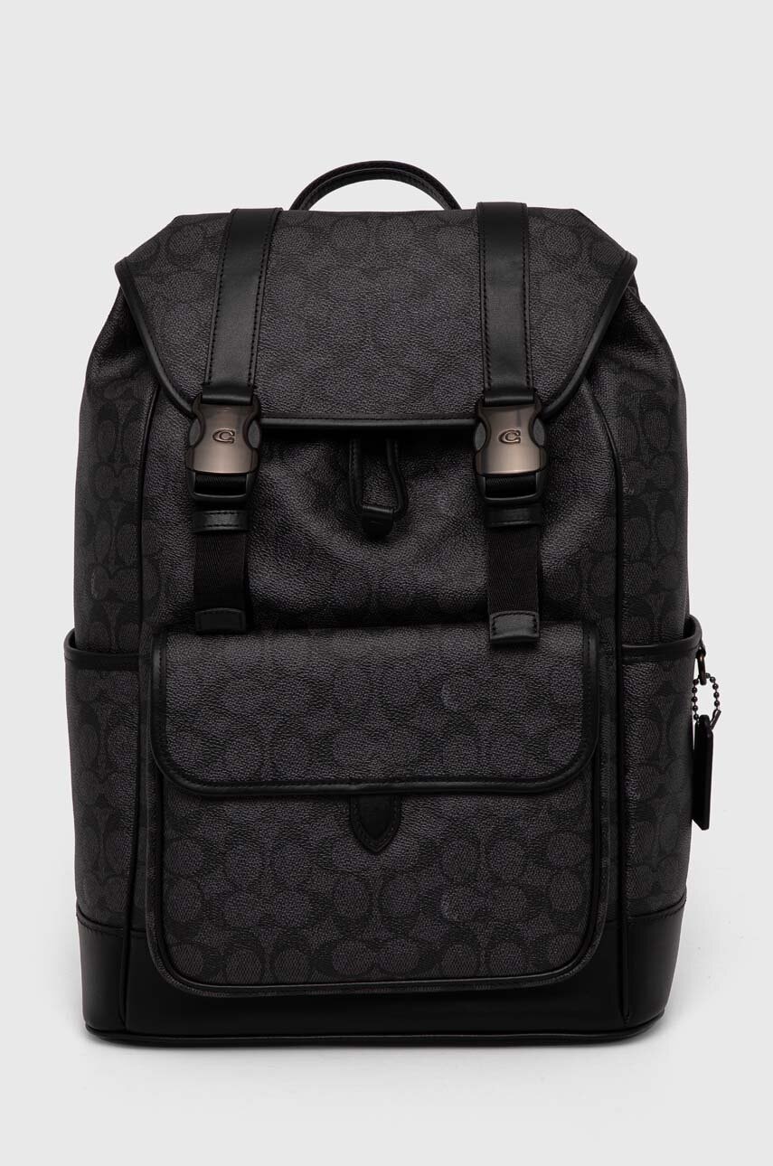 Σακίδιο πλάτης Coach χρώμα: μαύρο, CU201