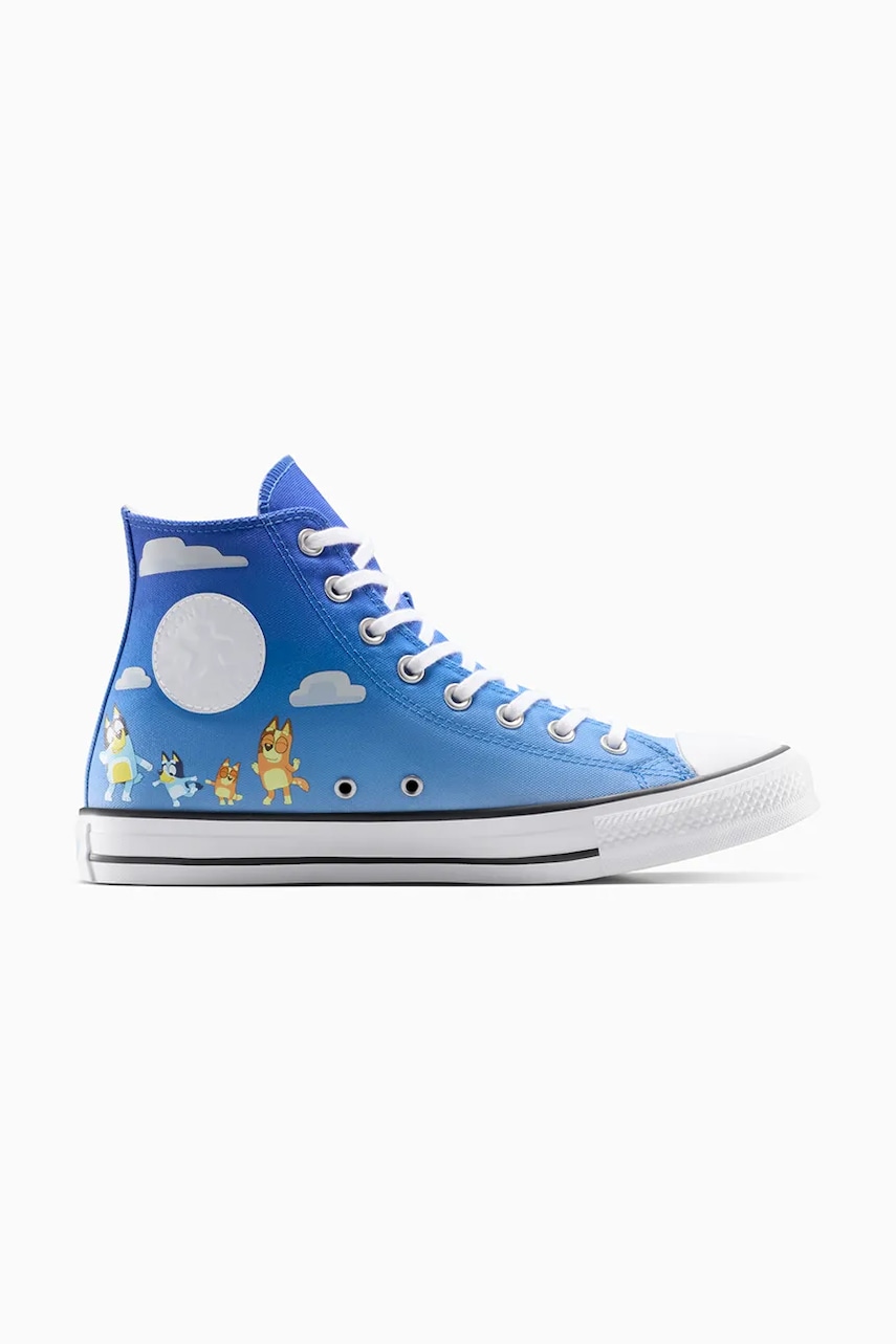 Πάνινα παπούτσια Converse Converse x Bluey Chuck Taylor All Star χρώμα: μπλε, A16460C