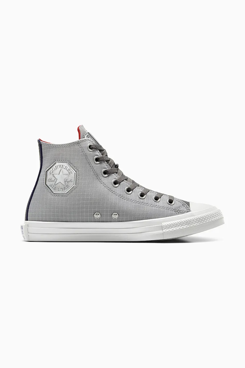 Πάνινα παπούτσια Converse Converse x Transformers Chuck Taylor All Star Decepticons χρώμα: γκρι, A11658C