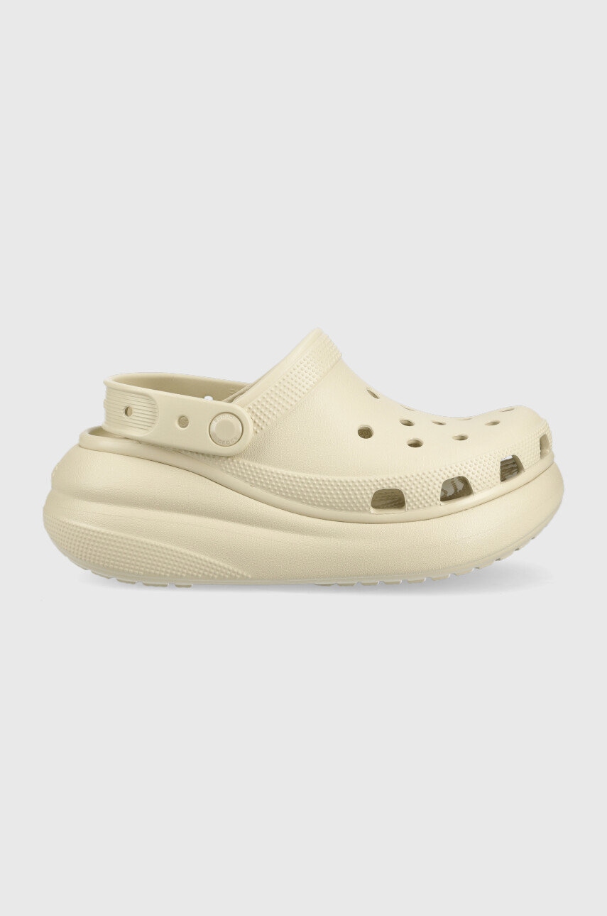 Παντόφλες Crocs Classic Crush Clog NHL Pittsburgh Penguins Classic Crush Clog χρώμα: μπεζ H-MVPSP15WBP-QL 207521