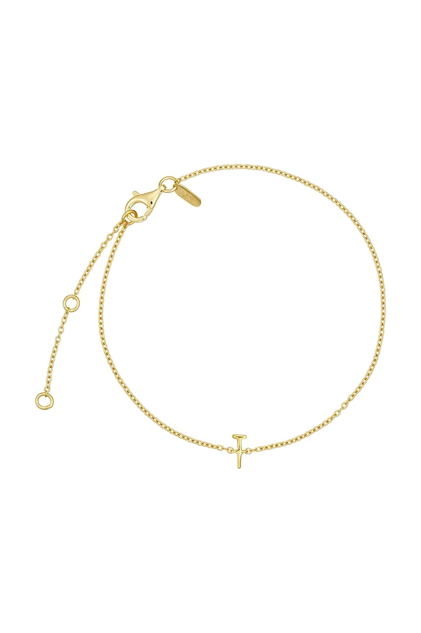 Βραχιόλι από επιχρυσωμένο ασήμι Design Letters 90501010T