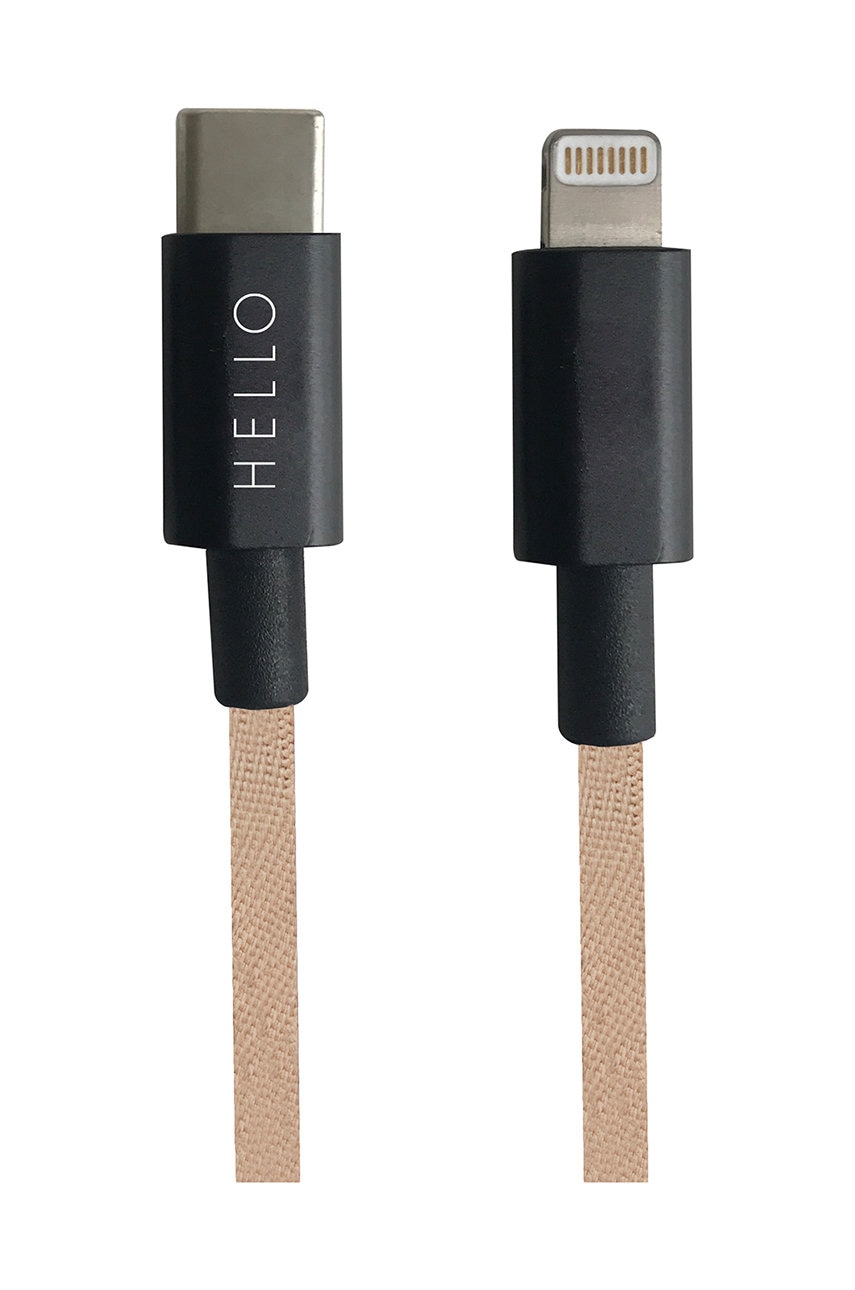 Design Letters Καλώδιο φόρτισης USB-C Lightning 1 m