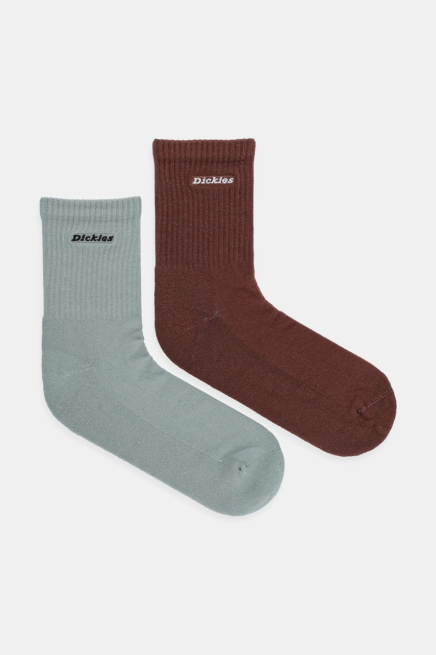 Κάλτσες Dickies 2-pack χρώμα: καφέ, DK0A4XJYK471