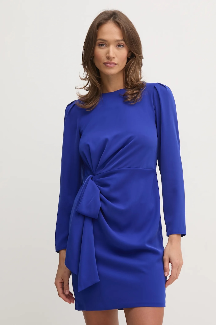 Φόρεμα Dkny χρώμα: μπλε, DD4JGD35