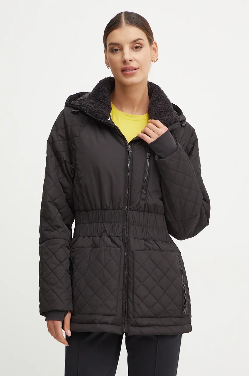Μπουφάν Dkny χρώμα: μαύρο, DP4J9504