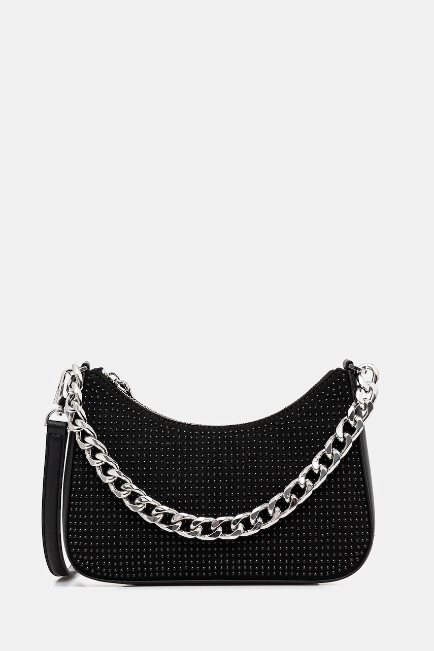 Τσάντα Dkny χρώμα: μαύρο, R44EMI10