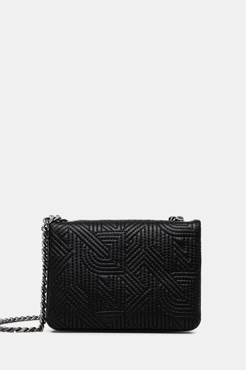 Τσάντα Dkny χρώμα: μαύρο, R44EZI06