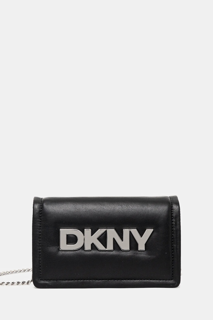 Τσάντα Dkny χρώμα: μαύρο, R44GZB74