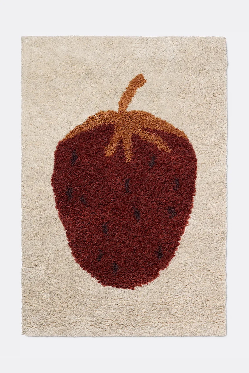 Μάλλινο χαλί ferm LIVING Fruiticana Tufted Rug L χρώμα: πολύχρωμο