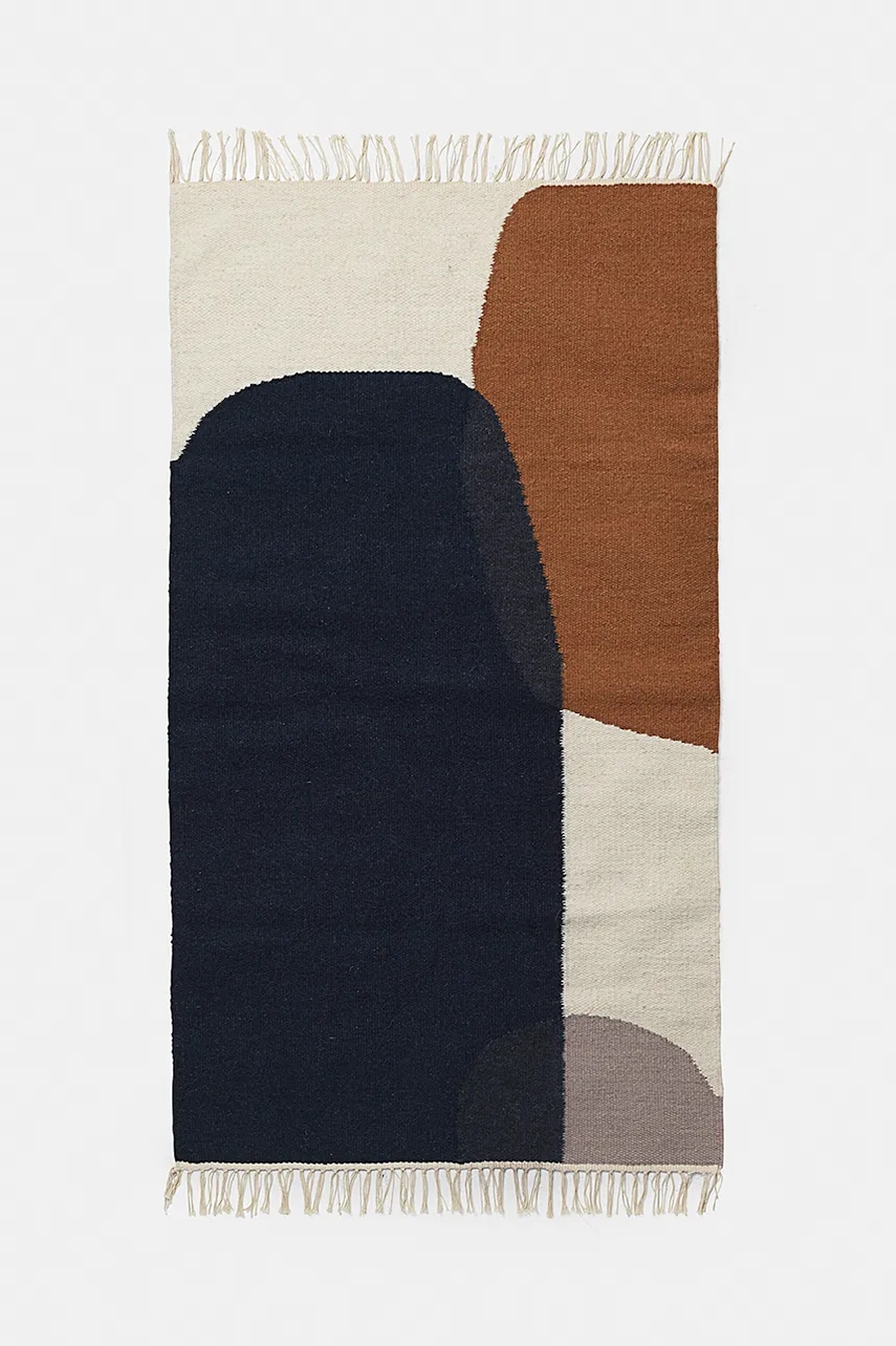 Μάλλινο χαλί ferm LIVING Kelim χρώμα: πολύχρωμο