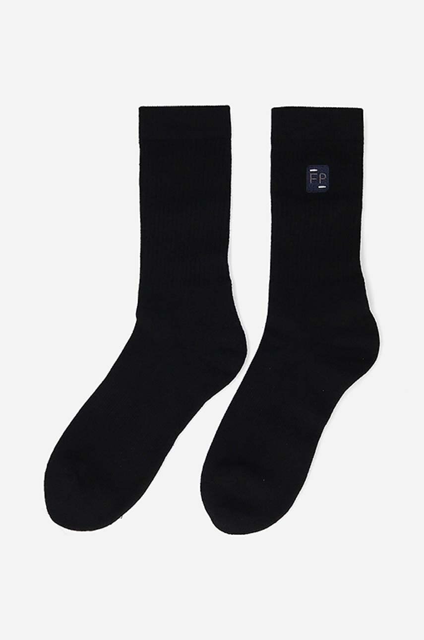 Βαμβακερές κάλτσες Filling Pieces Patch χρώμα: μαύρο