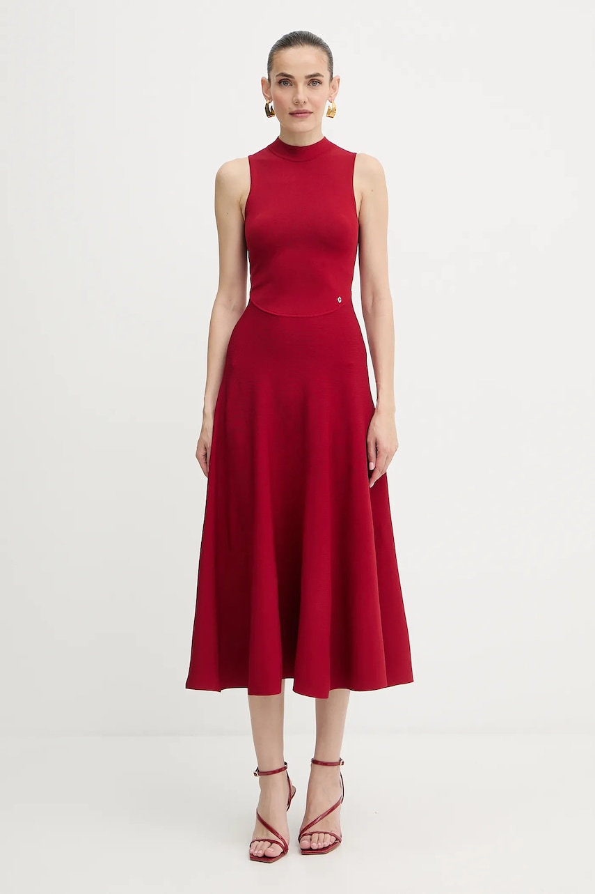 Φόρεμα Guess CASSANDRA χρώμα: κόκκινο, W5YK0S Z0241