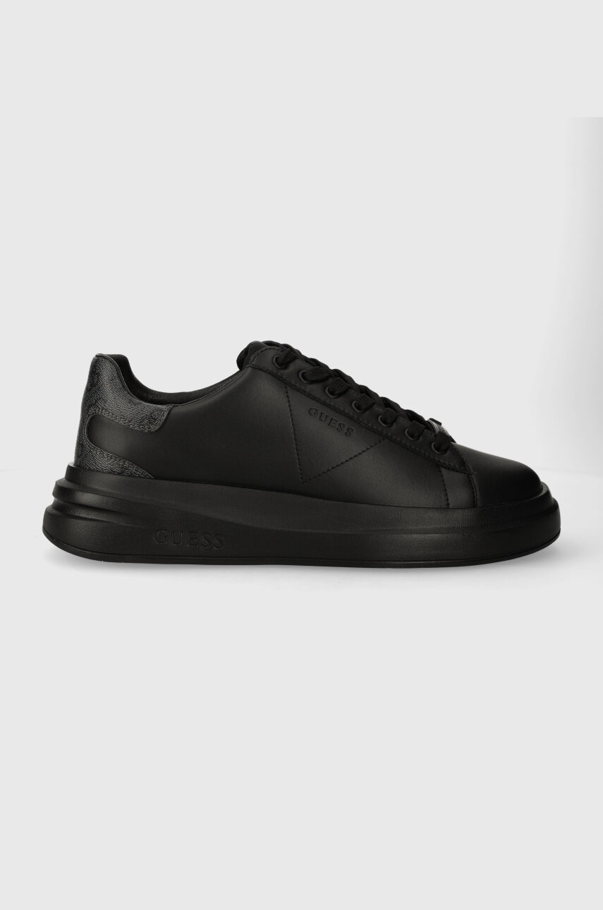 Αθλητικά Guess ELBA Ozweego ELBA χρώμα: μαύρο, FMPVIB LEA12 S70812.3 FMPVIB LEA12