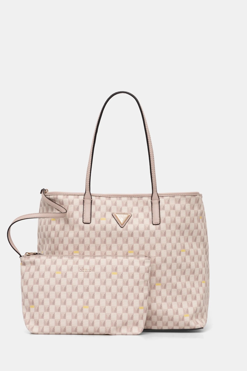 Τσάντα Guess χρώμα: ροζ, HWJT93 44290