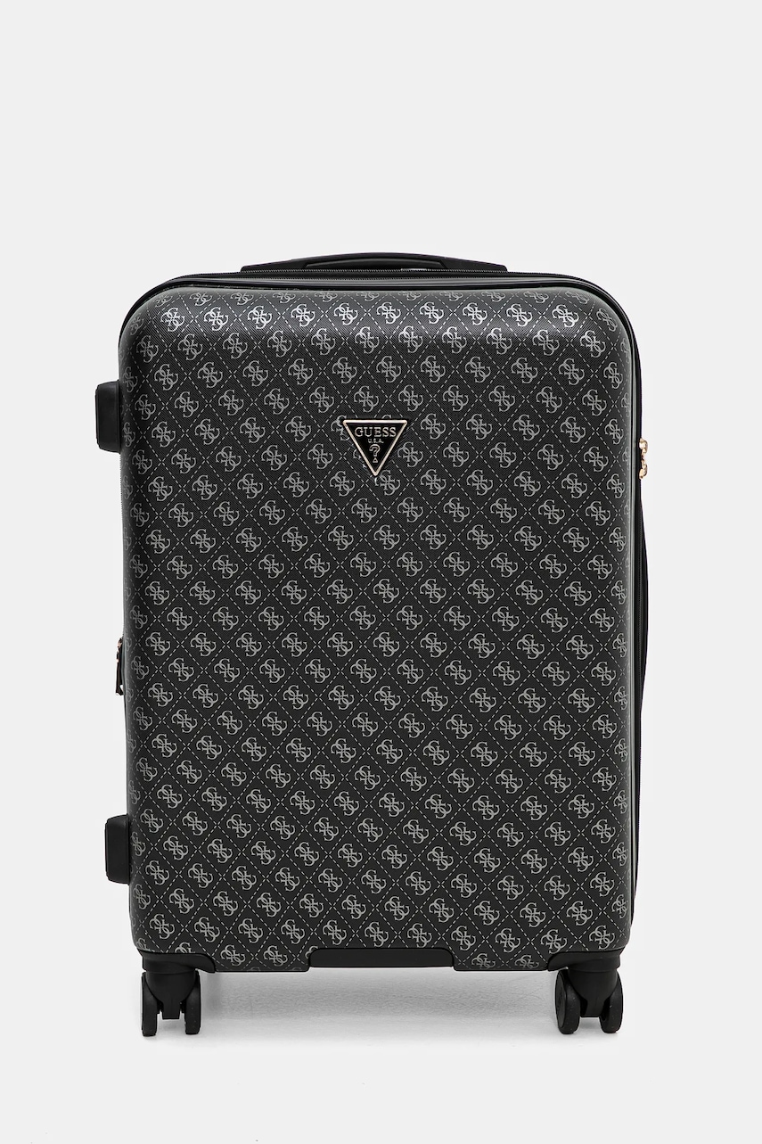 Βαλίτσα Guess JESCO χρώμα: μαύρο, TWHB83 89982