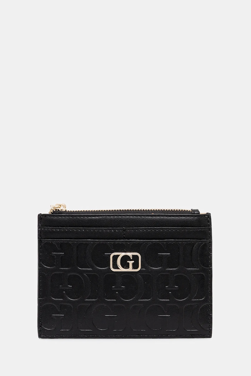 Πορτοφόλι Guess χρώμα: μαύρο, RW1732 P5201