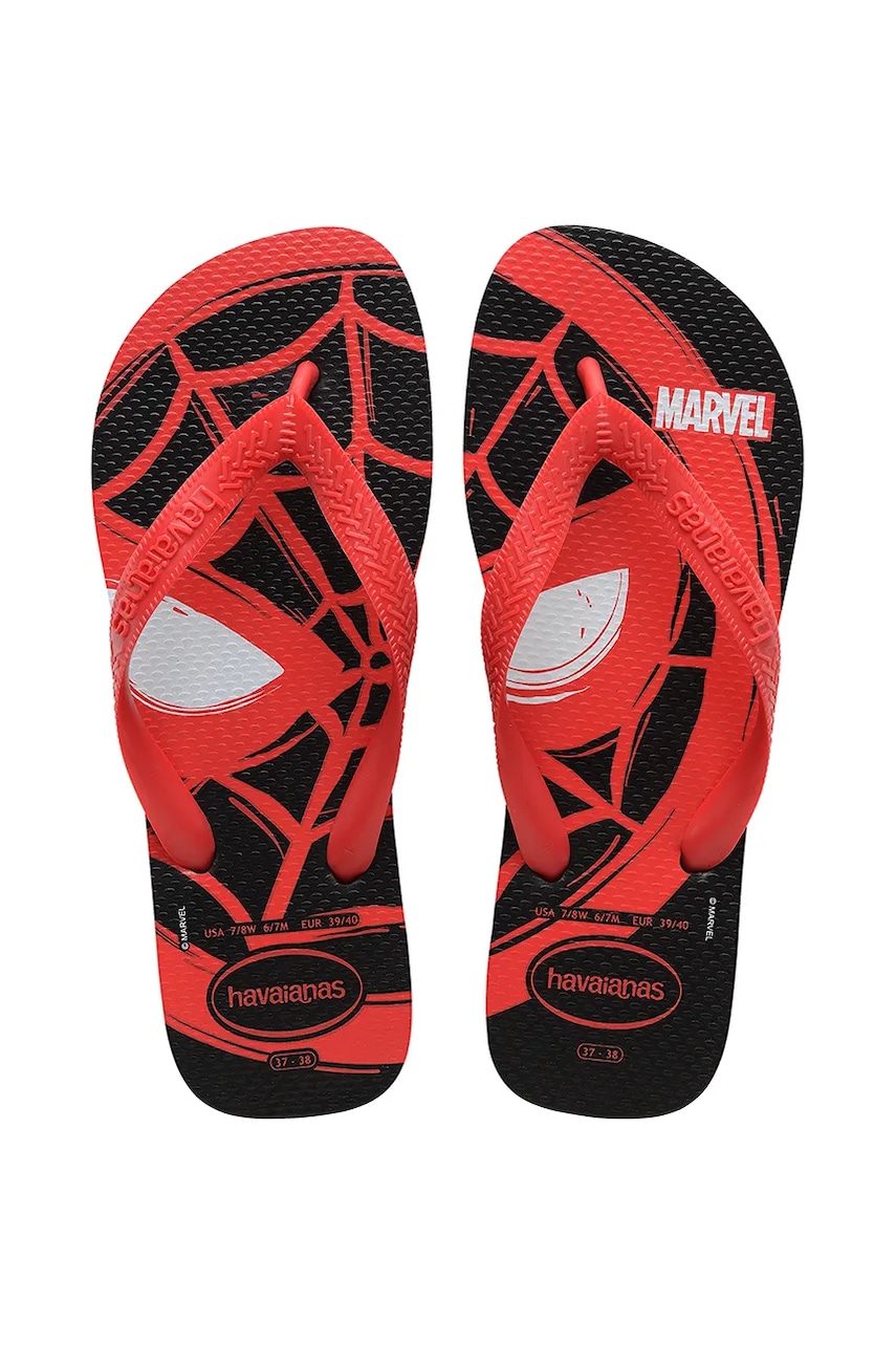 Σαγιονάρες Havaianas TOP MARVEL χρώμα: κόκκινο, 4146953-9710