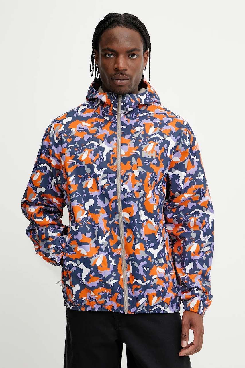 Αδιάβροχο μπουφάν Helly Hansen CORE GRAPHIC χρώμα: γκρι, 54280
