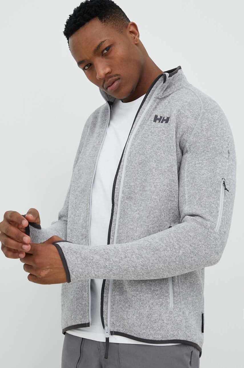 Αθλητική μπλούζα Helly Hansen Varde 2.0 χρώμα: γκρι, 49429