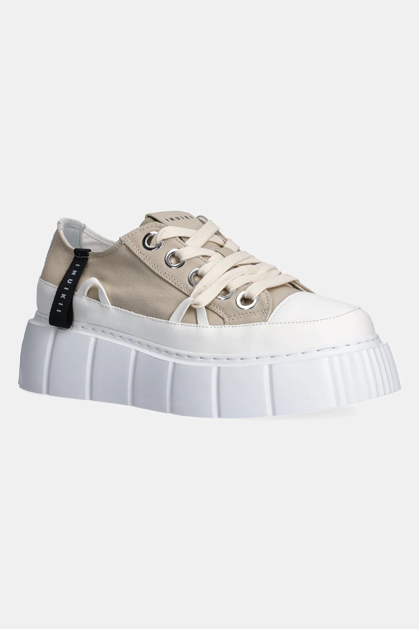 Πάνινα παπούτσια Inuikii Matilda Canvas Low χρώμα: μπεζ, 1001.001.0012.030 / 30102-025