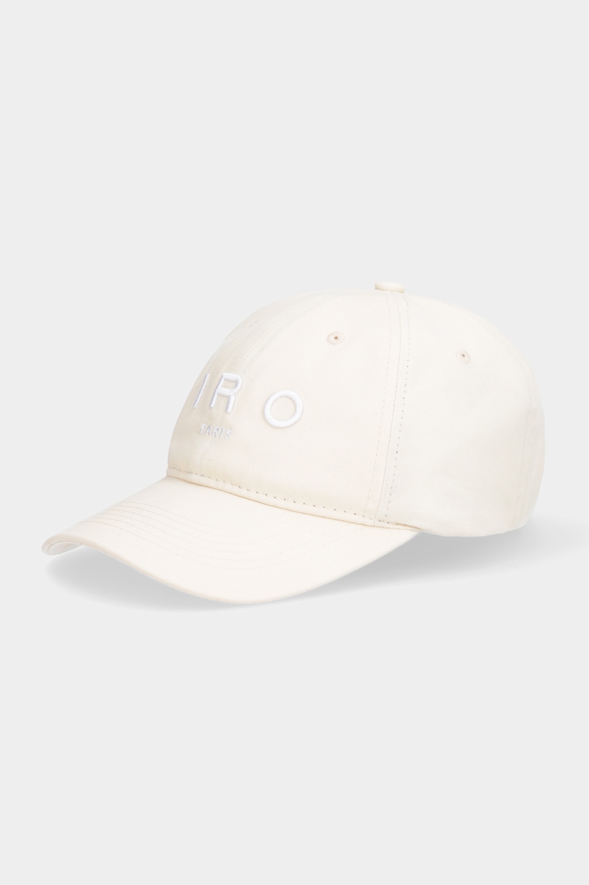 Βαμβακερό καπέλο του μπέιζμπολ IRO χρώμα: μπεζ, WP90GREBSOFT