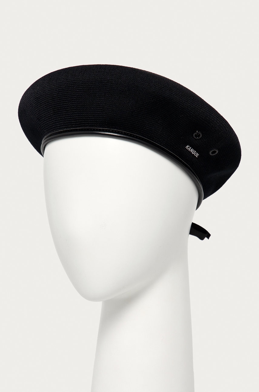Μπερές Kangol χρώμα: μαύρο