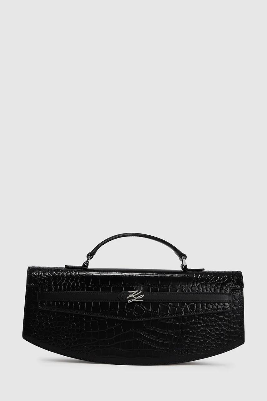 Τσάντα Karl Lagerfeld Karl Lagerfeld Studio χρώμα: μαύρο, A4W30138