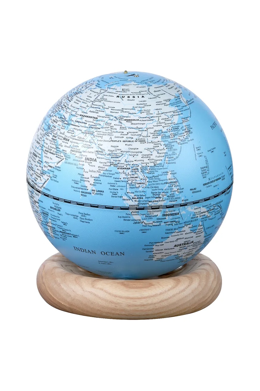 Διακόσμηση led Gingko Design Atlas Globe Mini χρώμα: άσπρο