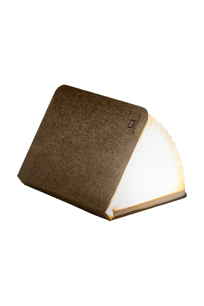 Ασύρματο φωτιστικό led Gingko Design Mini Smart Book Light χρώμα: καφέ