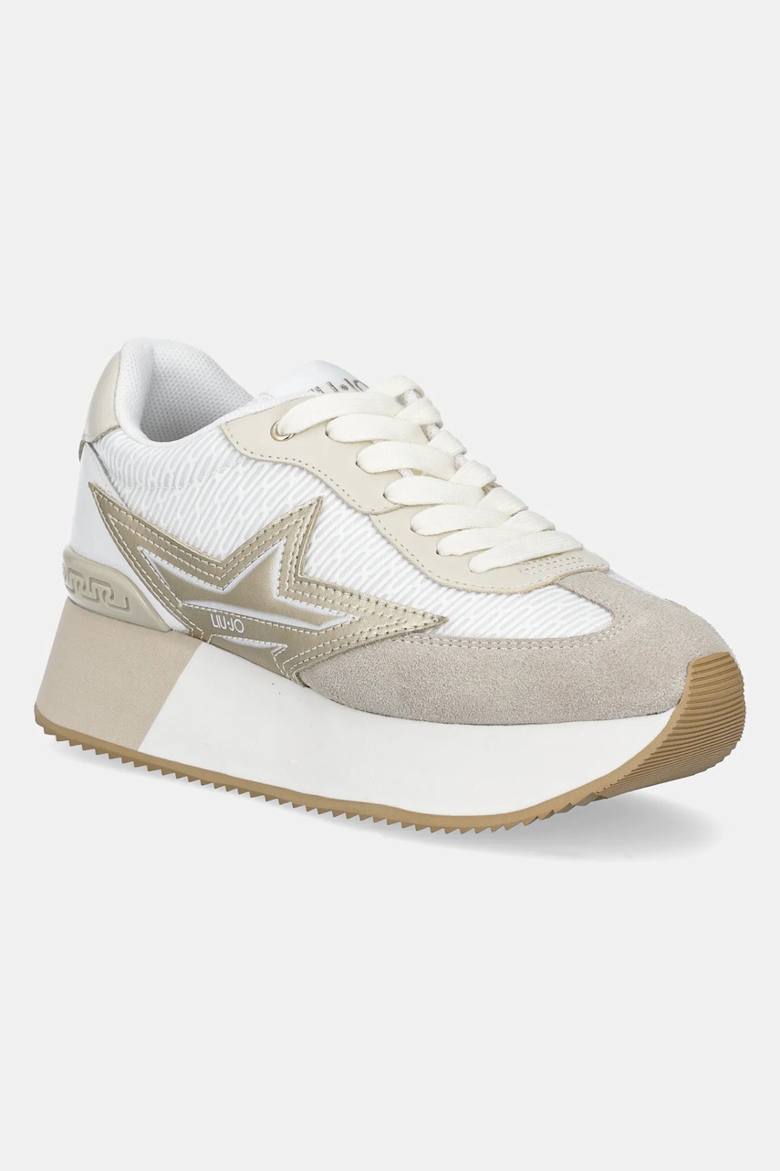 Αθλητικά Liu Jo DREAMY 03 χρώμα: μπεζ, BA5069PX490S1052