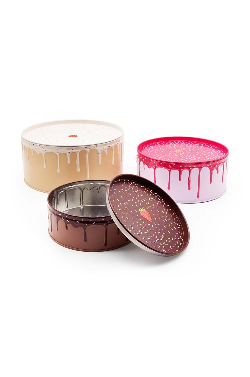 Κουτί αποθήκευσης Luckies of London Cake Storage Tins 3-pack