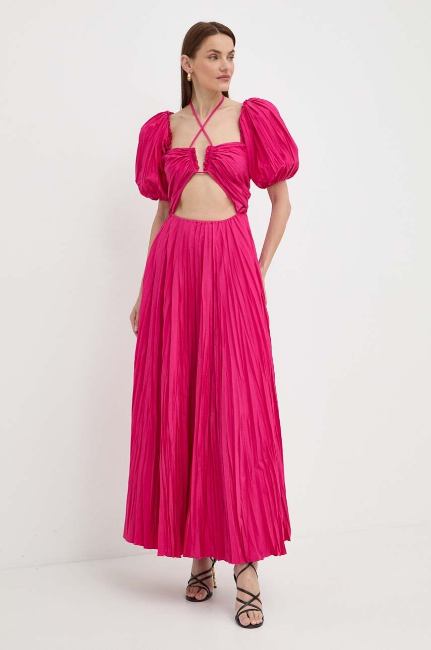 Φόρεμα Luisa Spagnoli RUNWAY COLLECTIONRUNWAY COLLECTION χρώμα: ροζ, 541115 541115