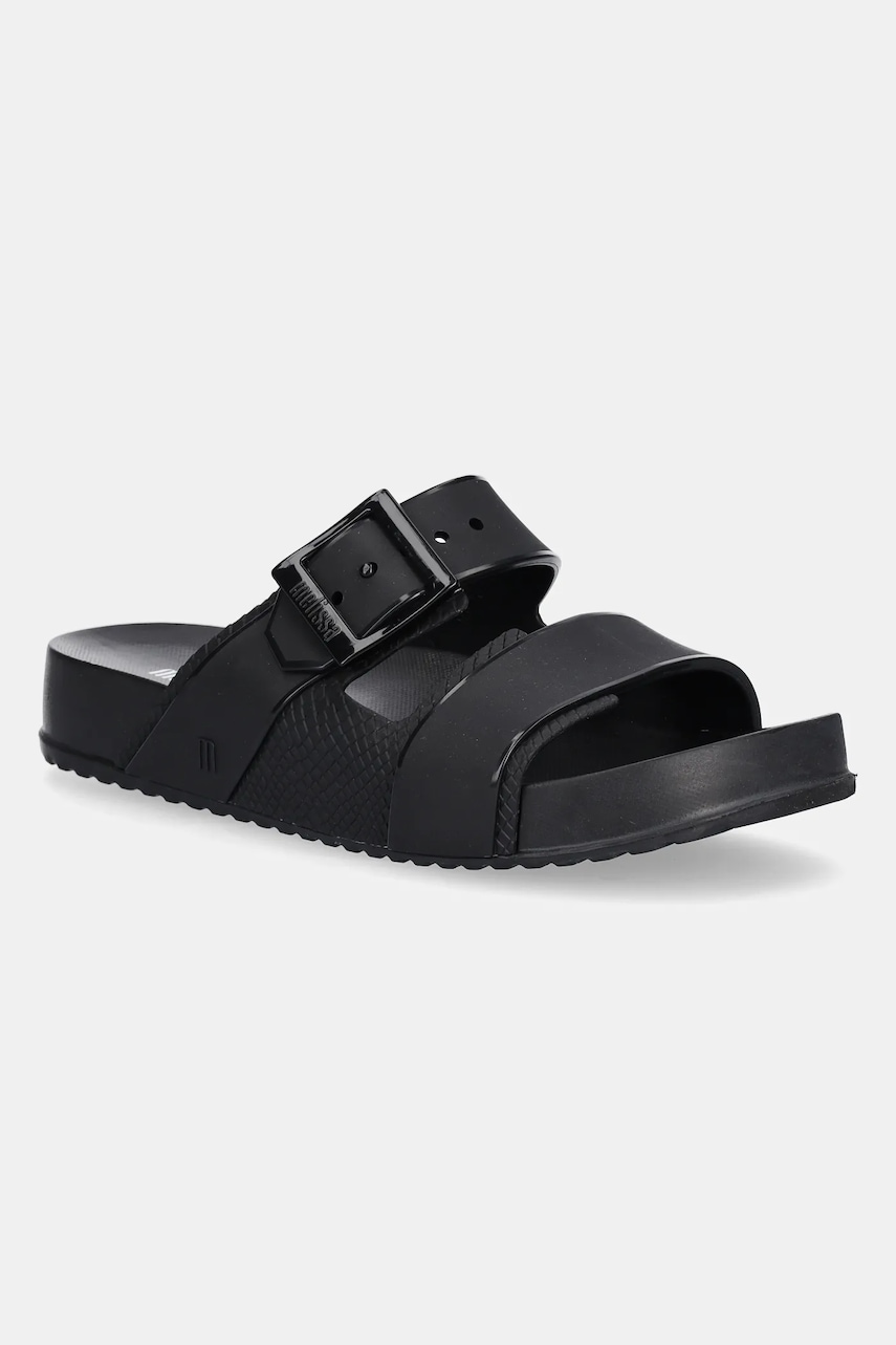 Παντόφλες Melissa COZY CONNECTION SLIDE χρώμα: μαύρο, M 35832
