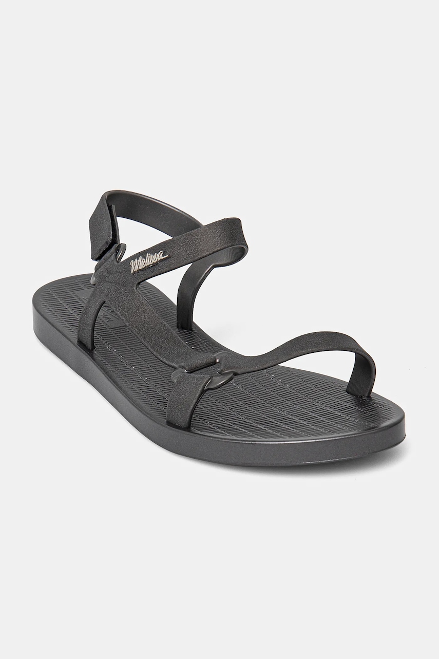 Σανδάλια Melissa MELISSA SUN DOWNTOWN METALLIC AD χρώμα: γκρι, M.33640.54177
