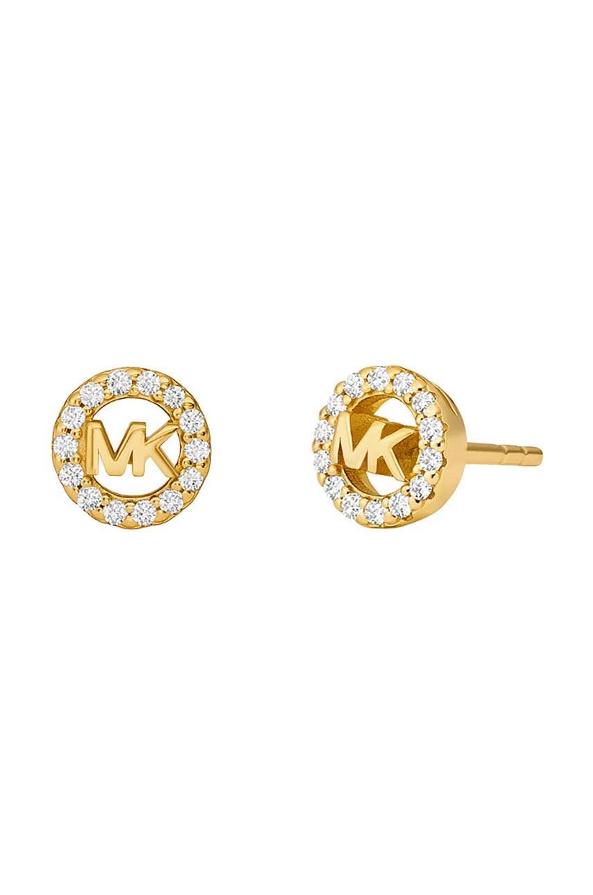 Ασημένια σκουλαρίκια Michael Kors