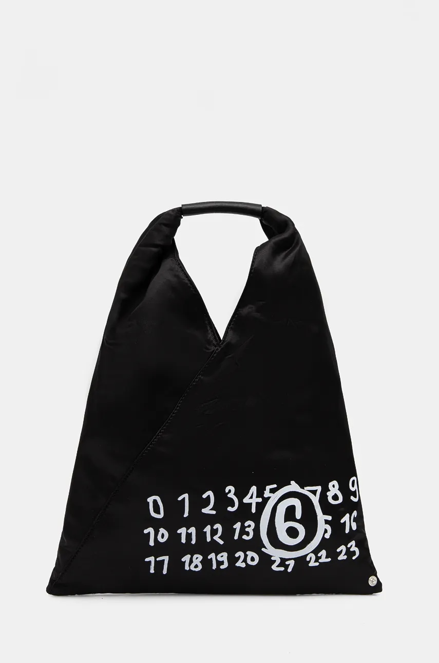 Τσάντα MM6 Maison Margiela χρώμα: μαύρο, S54WD0043.P7184