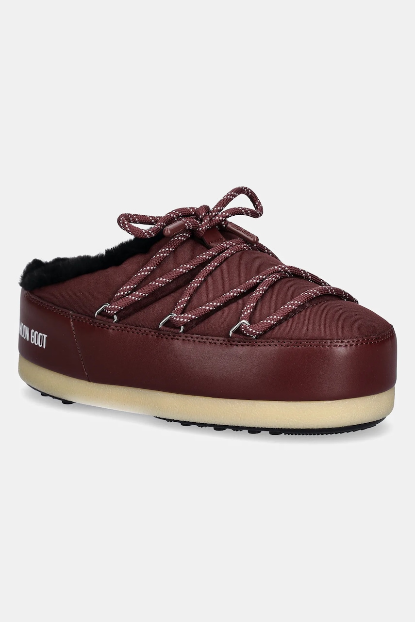 Παντόφλες Moon Boot MB EVX MULE NYLON χρώμα: κόκκινο, 80D1470110 D013