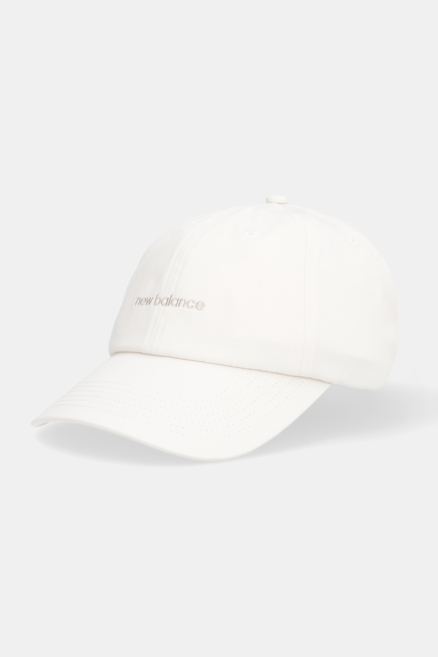 Καπέλο New Balance χρώμα: μπεζ, LAH51010LIN