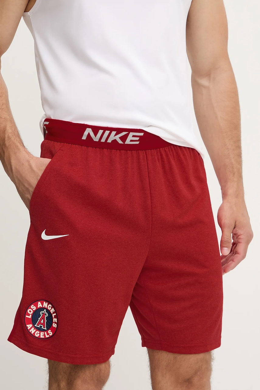 Σορτς προπόνησης Nike Los Angeles Angels ανδρικό, χρώμα: κόκκινο, 015E-163N-ANG-RLY