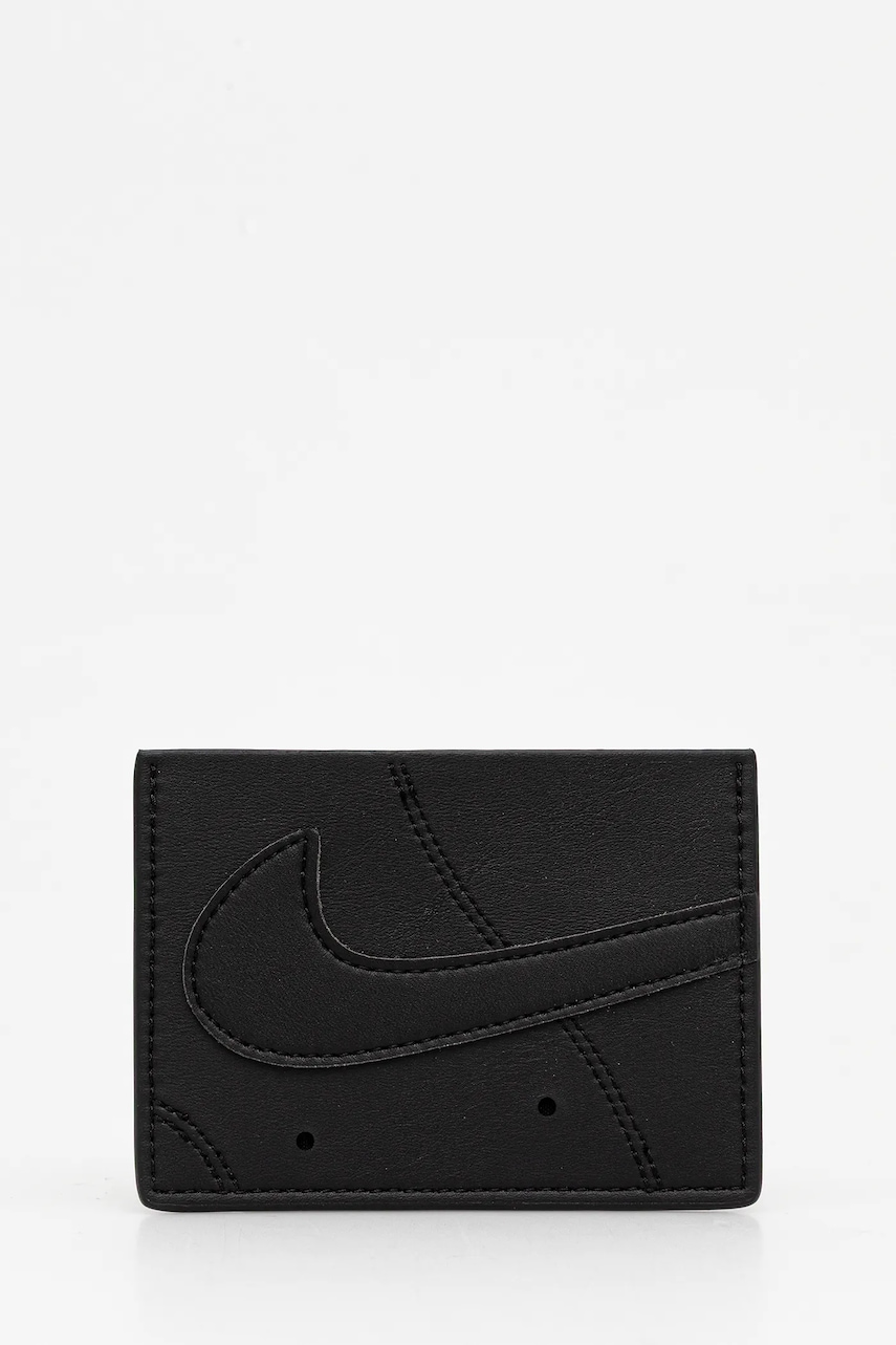 Θήκη για κάρτες Nike χρώμα: μαύρο, N.100.9738.013.OS