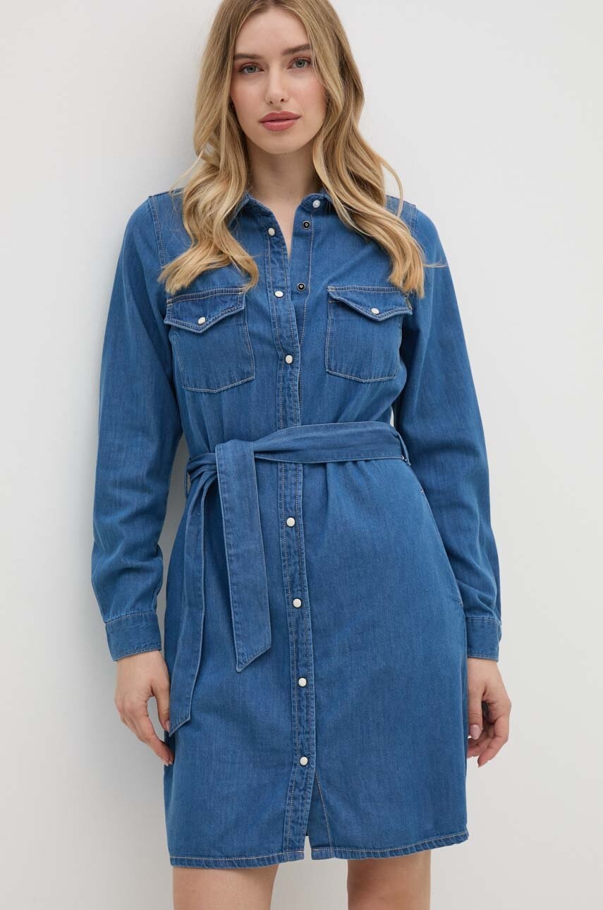 Φόρεμα Pepe Jeans REGULAR DENIM DRESS PL953581HT8