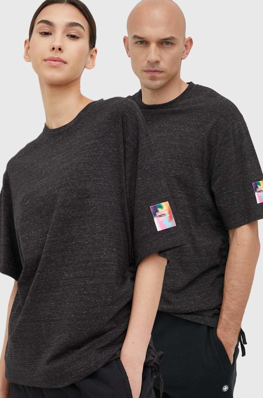 Βαμβακερό μπλουζάκι Reebok Classic Nao Serati & Pride χρώμα: γκρι
