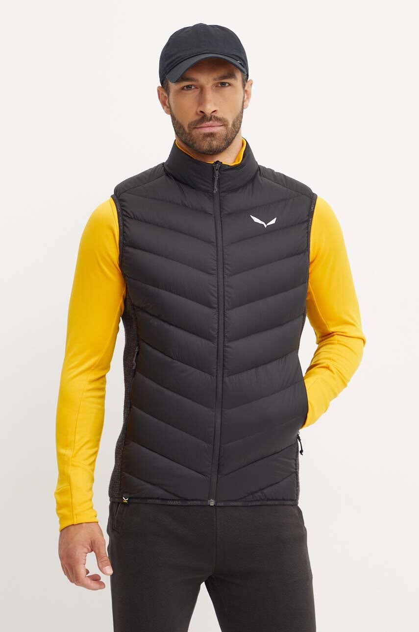 Αθλητικό πουπουλένιο γιλέκο Salewa Fanes χρώμα: ναυτικό μπλε, 00.0000028017