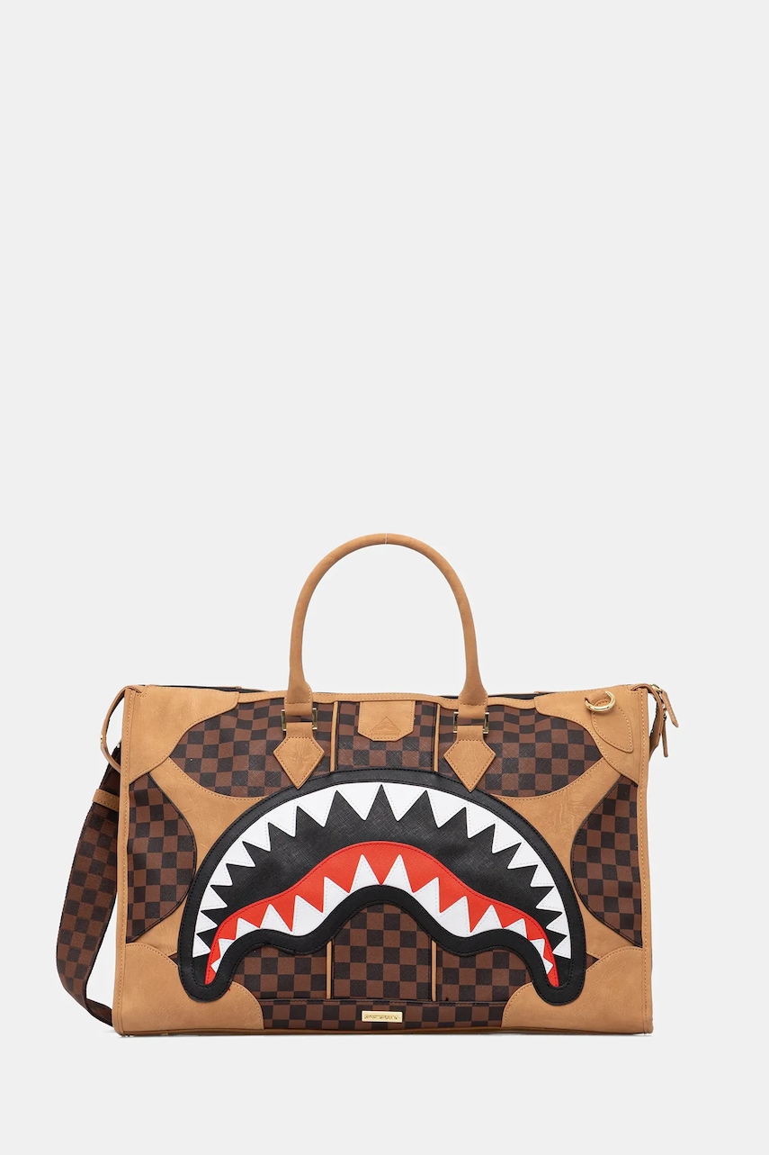 Τσάντα Sprayground χρώμα: καφέ, 910D7997NSZ