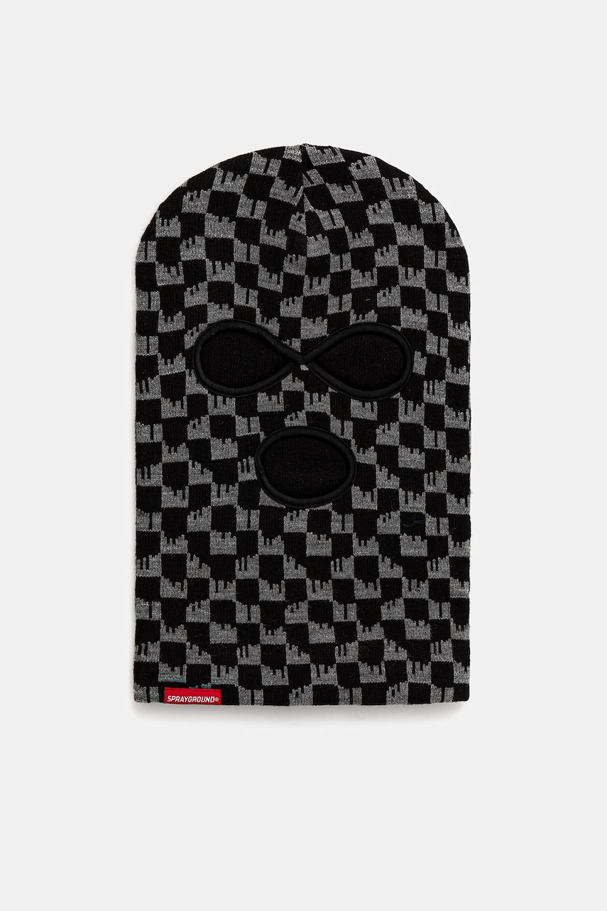 Μπαλακλάβα λαιμού Sprayground χρώμα: μαύρο, 910HW381NSZ