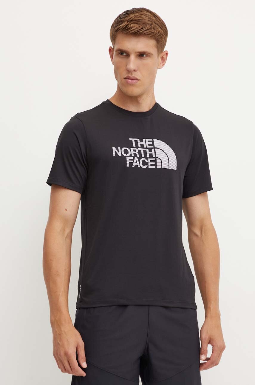 Αθλητικό μπλουζάκι The North Face 24/7 Easy χρώμα: μαύρο, NF0A895KJK31